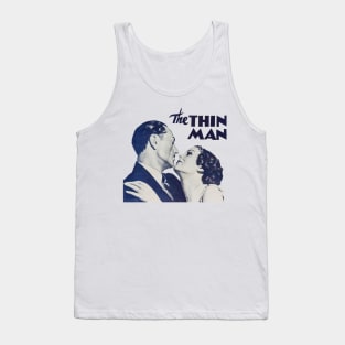 The Thin Man Movie Poster Tank Top